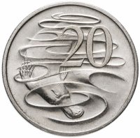Купить Австралия 20 центов (cents) 1998