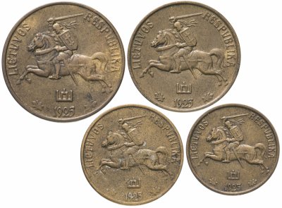 купить Литва набор из 4-х монет 1925