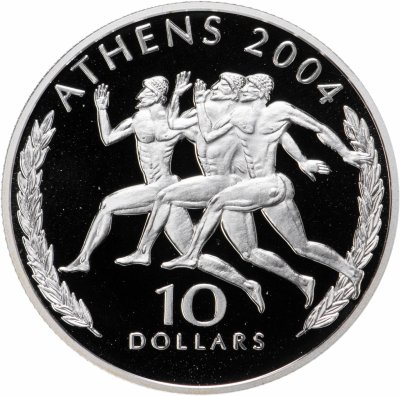 купить Либерия 10 долларов 2004 Олимпийские игры в Афинах 2004