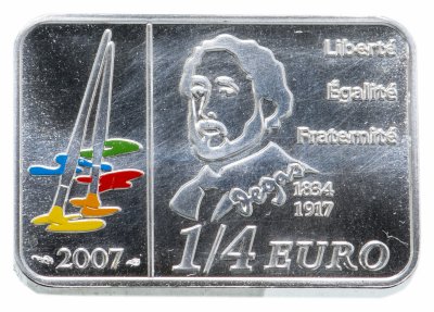 купить Франция 25 евроцентов 2007 "Эдгар Дега"