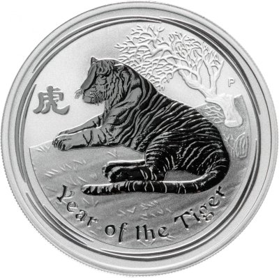 купить Австралия 1 доллар 2010 UNC "Восточный календарь - Лунар. Год тигра - 2"