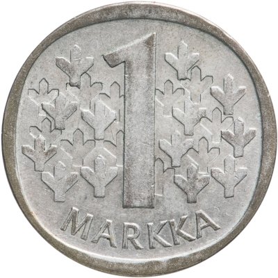 купить Финляндия 1 марка (markka) 1965 S