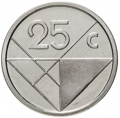 купить 25 центов (cents) 2019 Аруба