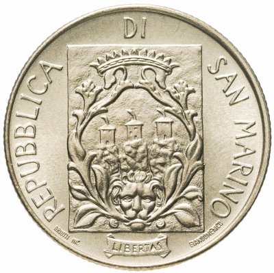 купить Сан-Марино 200 лир (lire) 1988 "Укрепления Сан-Марино"