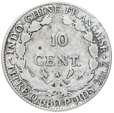 купить Французский Индокитай 10 сантимов (centimes) 1929