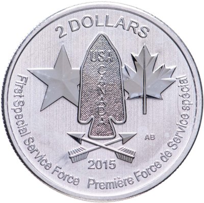 купить Канада 2 доллара (dollars) 2015 "Бригада дьявола"