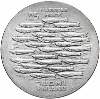 купить Финляндия 25 марок (markkaa) 1979 "750 лет Турку"