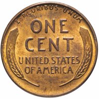 Купить США 1 цент 1945 без обозначения монетного двора