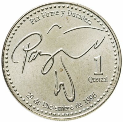 купить Гватемала 1 кетцаль 2006