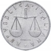 Купить Италия 1 лира 1951-2001 Весы