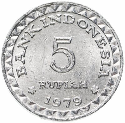 купить Индонезия 5 рупий (rupiah) 1979 "ФАО - Планирование семьи"