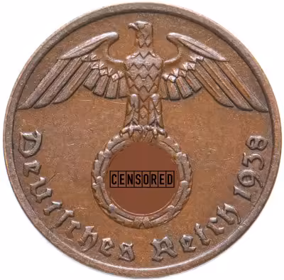 купить Германия, Третий рейх 1 рейхспфенниг (reichspfennig) 1938