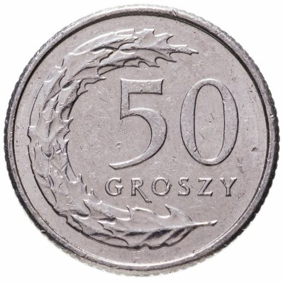 купить Польша 50 грошей (groszy) 2015