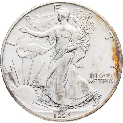 купить США 1 доллар (dollar) 1992 Американский серебряный орёл Без отметки монетного двора