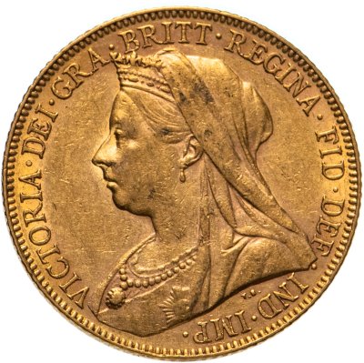 купить Великобритания 1 соверен (sovereign) 1900 с портретом королевы Виктории