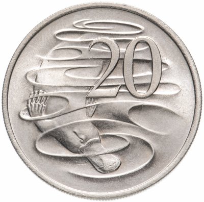 купить Австралия 20 центов 1966-1984