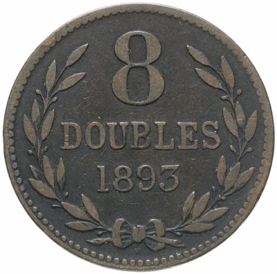 купить Гернси 8 дублей 1893