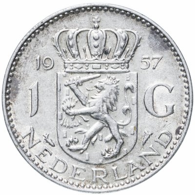 купить Нидерланды 1 гульден (gulden) 1957