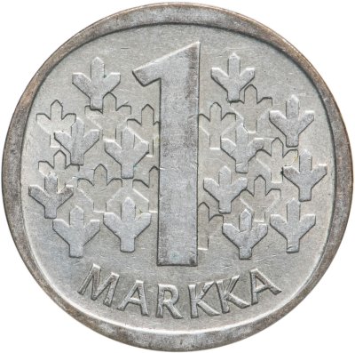купить Финляндия 1 марка (markka) 1965 S