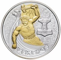 купить Андорра 10 динеров 2008 "Викинги"