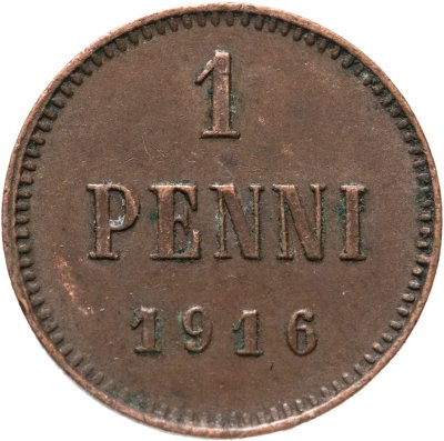 купить 1 пенни (penny) 1916