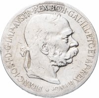 Купить Австро-Венгрия 5 крон (corona) 1900, монета для Австрии