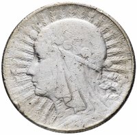 купить Польша 5 злотых (zlotych) 1933