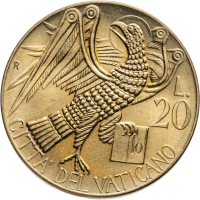 купить Ватикан 20 лир (lire) 1985