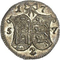Купить 2 копейки 1757 года