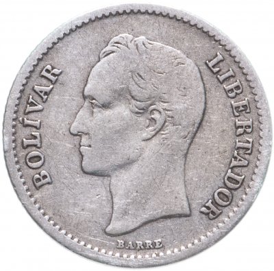 купить Венесуэла 1/4 боливара (bolivar) 1945