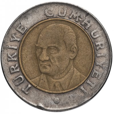 купить Турция 1 новая лира 2005-2006