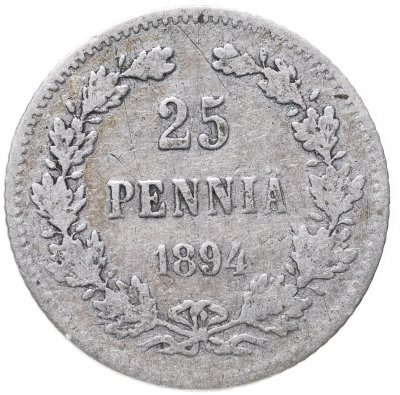 купить 25 пенни (pennia) 1894 L