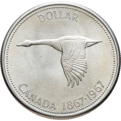 купить Канада 1 доллар (dollar) 1967 100 лет Конфедерации Канада