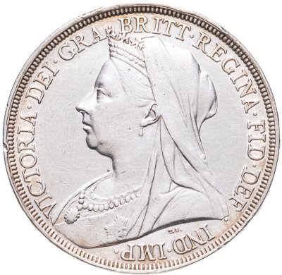 купить Великобритания 1 крона (crown) 1896 Дата на гурте LX