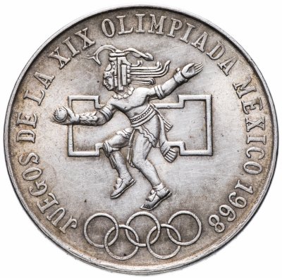 купить Мексика 25 песо 1968 "XIX летние олимпийские игры в Мехико"