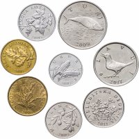 купить Хорватия, набор из 8 монет 2005-2017