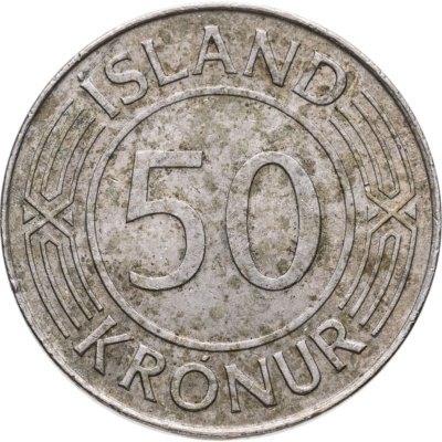 купить Исландия 50 крон (kronur) 1980