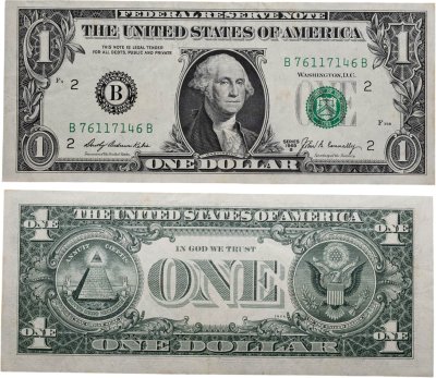 купить США 1 доллар 1969B года (Pick 349c) B-Нью Йорк