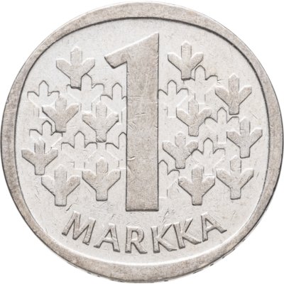 купить Финляндия 1 марка (markka) 1965