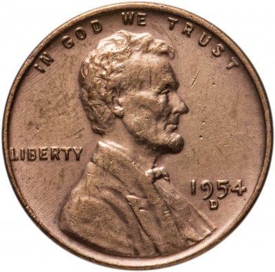 купить США 1 цент 1909-1958, случайный год