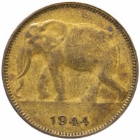 купить Бельгийское Конго 1 франк (franc) 1944