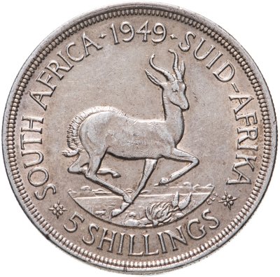 купить ЮАР 5 шиллингов (shillings) 1949