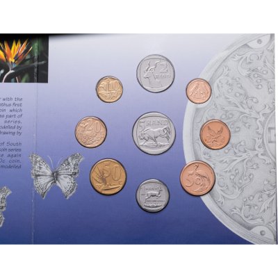 купить ЮАР годовой набор 1999 (9 монет в буклете)