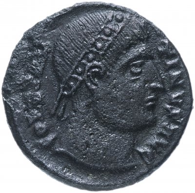 купить Римская империя, Константин I Великий, 307-337 годы, нуммий. (взгляд в небеса)