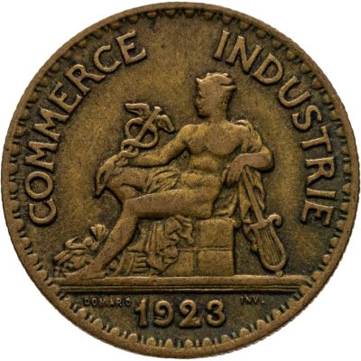 купить Франция 50 сантимов (centimes) 1923
