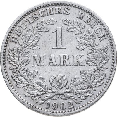 купить Германия 1 марка 1902 E знак монетного двора: "E" - Мульденхюттен