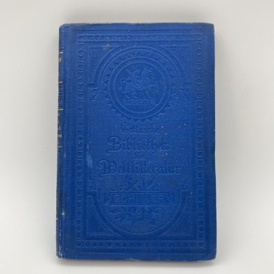 купить Schiller «Sämtliche Werke. Siebenter band» из серии «Cotta'sche Bibliothek der Weltliteratur», Stuttgart, Cotta, Gebrüder Kröner, бумага, коленкор, печать, тиснение, конгрев, тонированный обрез, Германия, 1880-1900 гг.