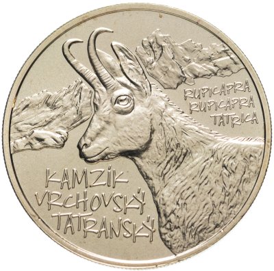 купить Словакия 5 евро 2022 Татранская серна
