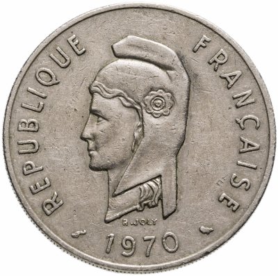 купить Французские афар и исса 100 франков (francs) 1970