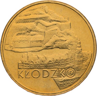 купить Польша 2 злотых 2007 "Клодзко"